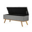 Banc de rangement en lin Leaysia-1538342538