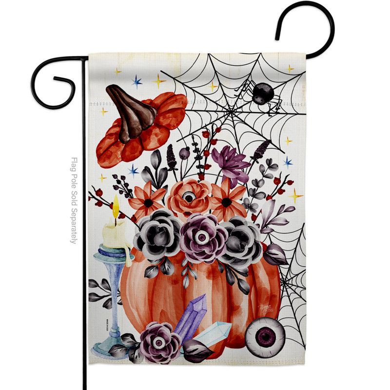 Drapeau de jardin 2 côtés en polyester 18,5 po x 13 po