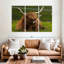 Brampt Highland Cow sur herbe-107997063