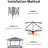 12 x 12 FT Outdoor Gazebo,Heavy Duty Double Roof Patio Gazebo with Netting and Curtains,Outdoor Patio Canopy for Deck Backyard Garden Lawns-124010826