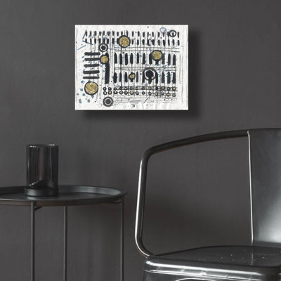  'Notes & Keys' by Lori Arbel Acrylic Glass Wall Art, 16" x 12"