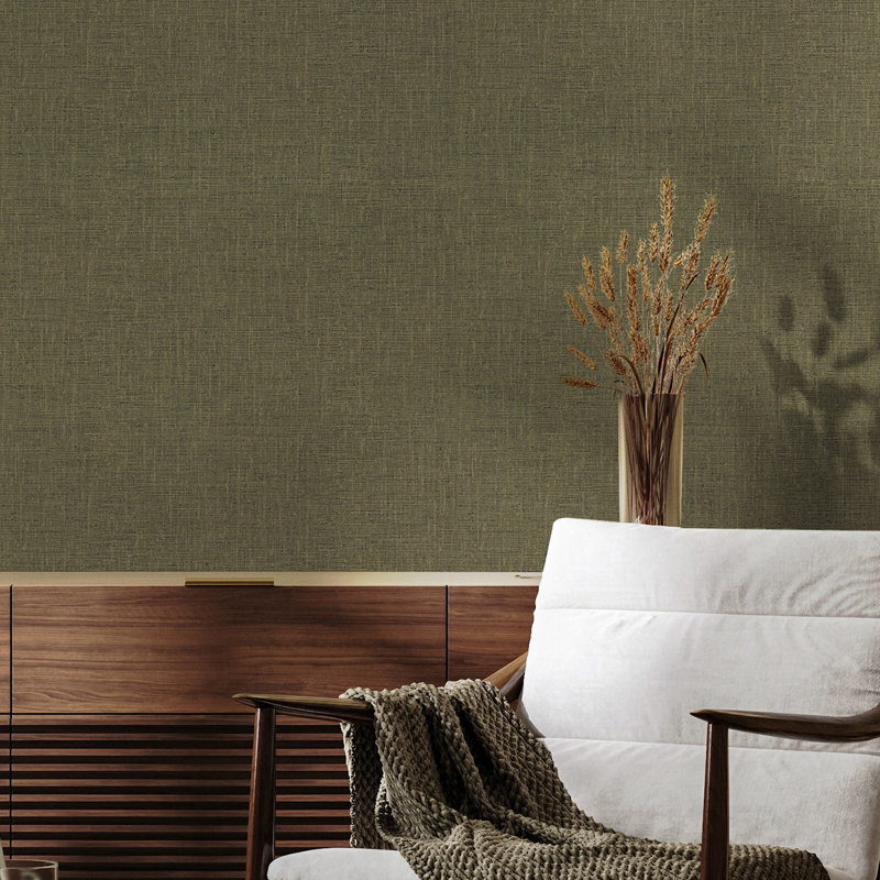 "Finesse 304.8m x 1.32m Textured Non-Pasted Roll, Bronze 