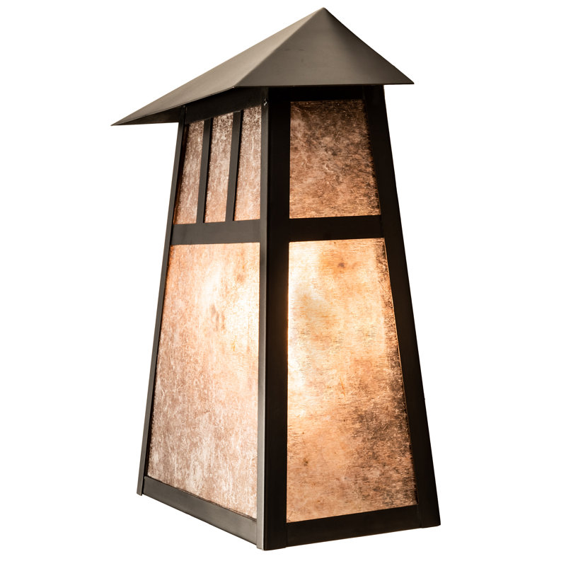 2 - Light Flush Mounted Sconce