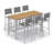 Travira Rectangular Tekwood Outdoor Bar Table-846330693
