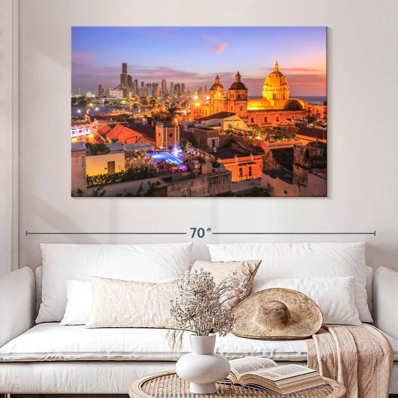 Sireci Cartagena Twilight, 34" H x 51" W