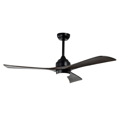 52" Ceiling Fan With Lights Remote Control,Quiet Dc Motor 3 Blade Ceiling Fans 6 Speed Levels,Reversible Ceiling Fan, For Patio Living Room, Bedroom, Office,Indoor.