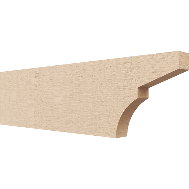 Monterey grain de bois TimberThane queue de chevron, brun clair apprêté, H 5 po x l 31 po x P 11 po