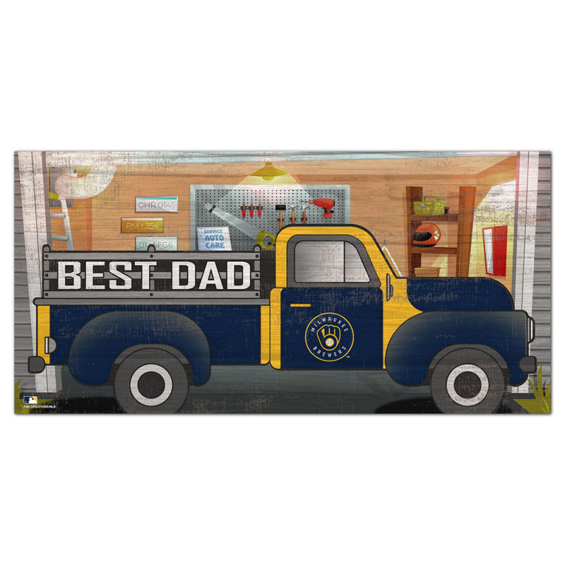 Industrial Transportation Wall Decor, Milwaukee Brewers