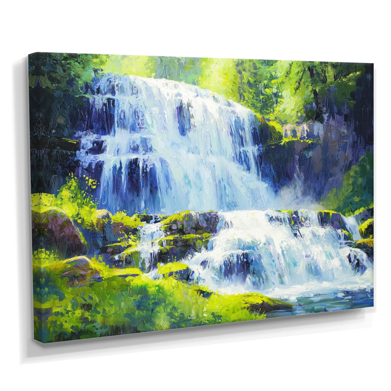 Décoration murale cascades à Washington III - Washington, H 12 po x l 20 po, Toile tendue, Does Not Apply