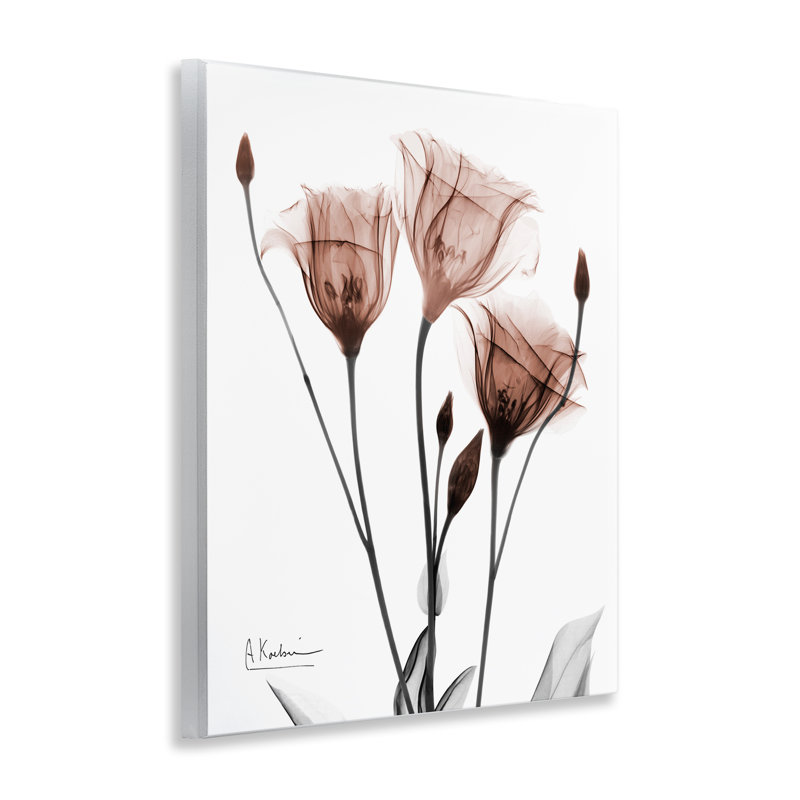 «Minimal Translucent Tulips», art mural par Albert Koetsier