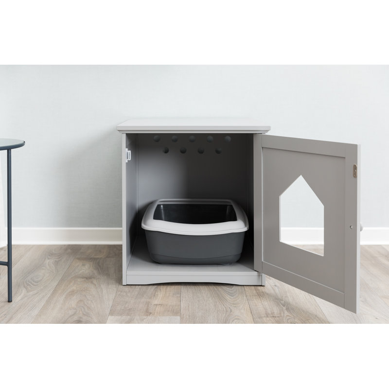 Table d'appoint pour chat Trixie, Gris