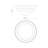 Willard Glass Flush Mount-88778617