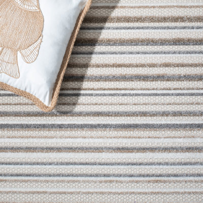 Tapis d'intérieur / extérieur à rayures Mcknight Performance