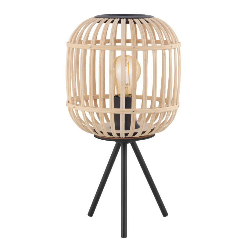 Sterling Metal Tripod Lamp