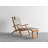 Cripe Anders Teak Outdoor Folding Lounge Deck Chair-69607203