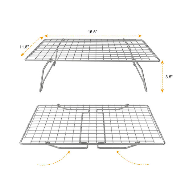 Cooling Rack For Baking, 3 Tier 11.8 Inch X 16.5 Inch,Oven