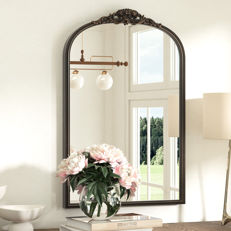 Miroir mural Arnott, 30 po x 20 po, Bronze Antique
