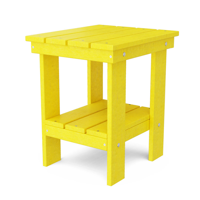 Table d'appoint Freedom,  Jaune citron