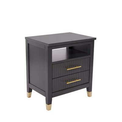 Ambyr 50 cm W Bedside Table
