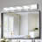 Dimmable Led Vanity Light Chrome Finish Modern Style For Bathrooms