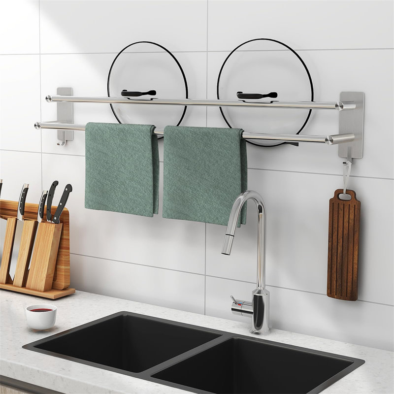 Littles 80 cm L Stainless Steel Towel Bar