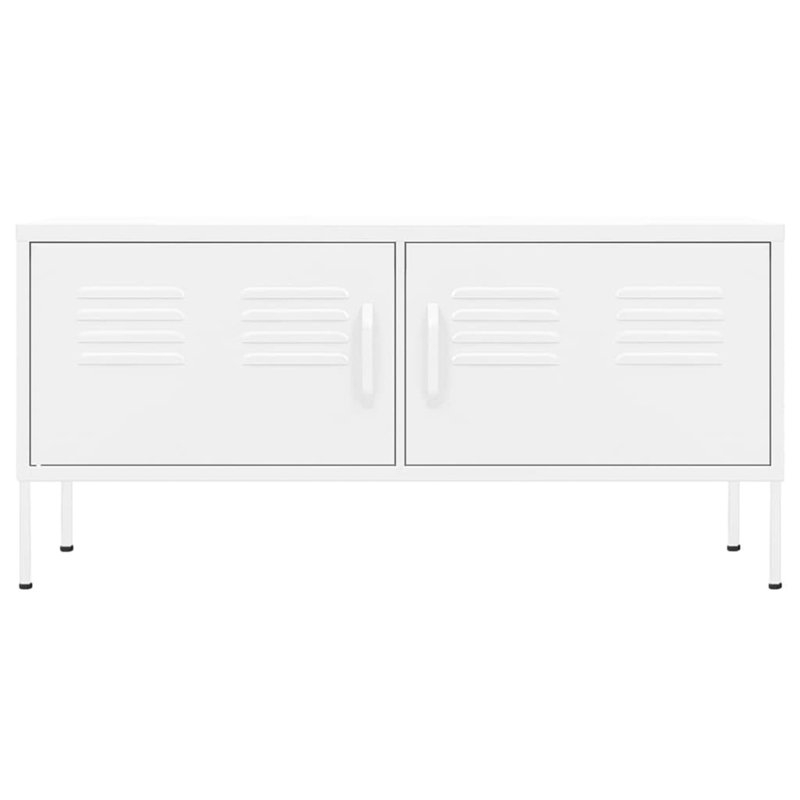 Javert TV Stand for TVs up to 43", White