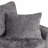 112.2" Sectional Sofa Pull-Out Sofa Bed Sleeper With A Storage Ottoman,Three Pillows And Charging Devices For Living Room, Grey