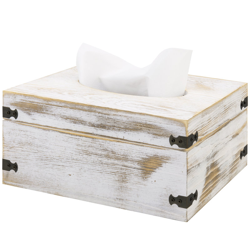 Bathroom Storage Container, Whitewashed