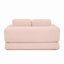 Canapé-lit pliant convertible 2-en-1, canapé-lit en velours côtelé avec 2 * coussins, causeuse modulaire rembourrée et désossée avec lit escamotable, canapé-lit pliant modulaire pour le salon-1036431501