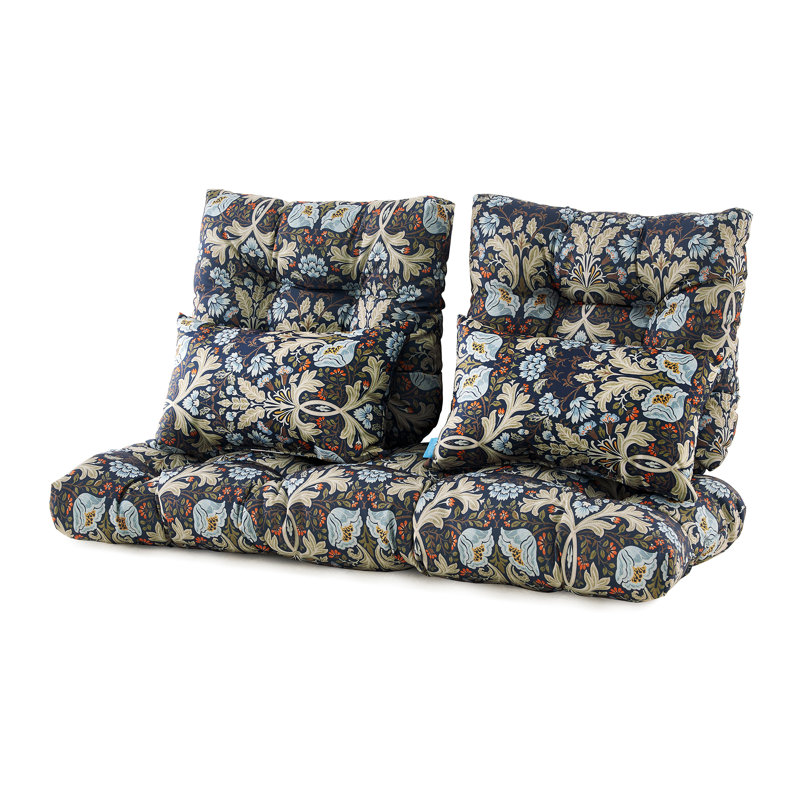 Coussin de siège d'intérieur / d'extérieur, Gris