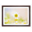 Daisy Flower View in Abstract - Picture Frame Graphic Art Print-55679668-55679667