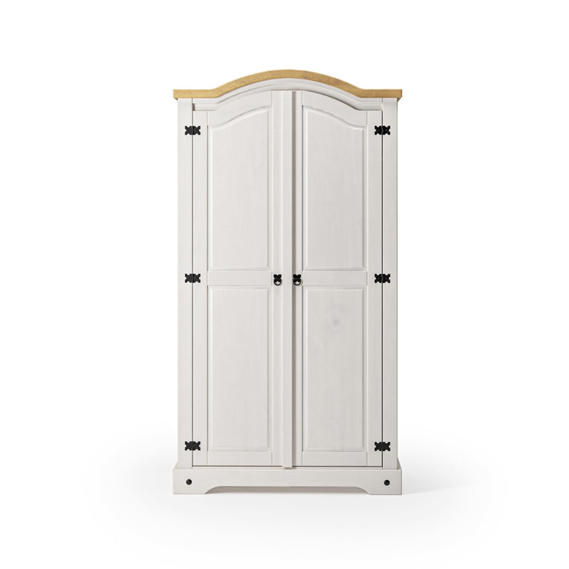 Gulzaar 2 Door Solid Wood Wardrobe