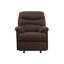 Chocolate Microfiber Motion Recliner