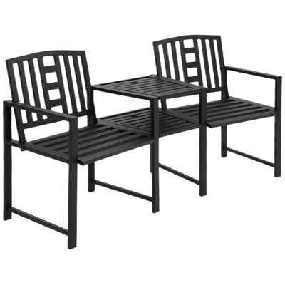Steel Outdoor Bench