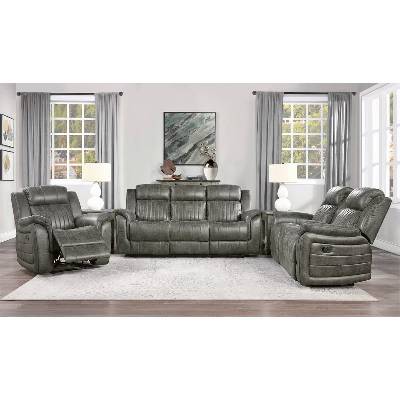 Fauteuil inclinable classique brunâtre classique 1pc Comfort