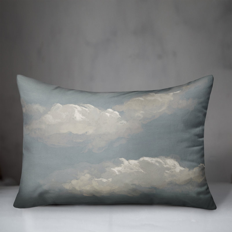 Coussin intérieur bleu / blanc et bleu nuage