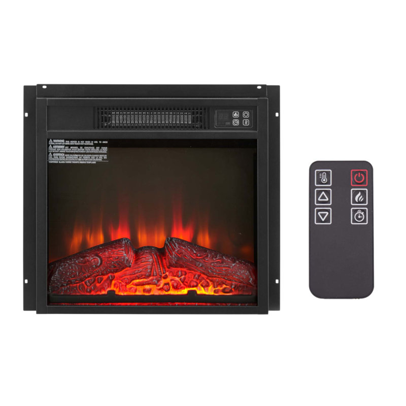 Electric Fireplace Insert 18" 1400W 120V