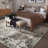 Kylie Black/Brown Abstract Area Rug-841056020