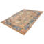 Tapis taupe moderne en laine noué à la main 8 pi 9 po x 11 pi 9 po