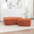 Sam 2 - Piece Faux Fur Upholstered Ottoman-1268989181