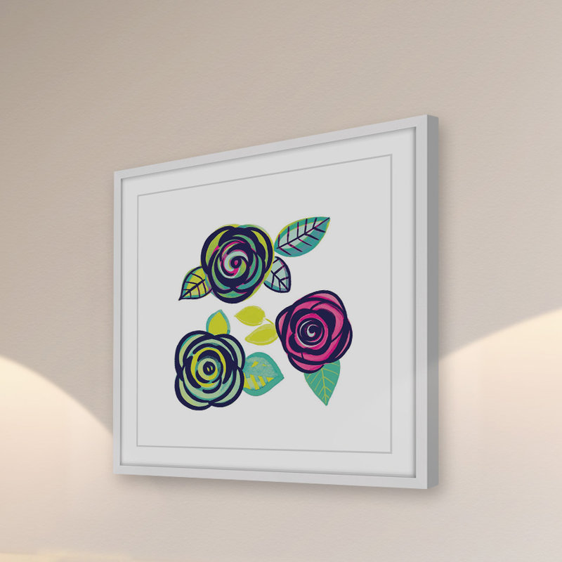 Molly Rosner - Single Picture Frame Painting, 41cm H x 41cm W x 3.81cm D