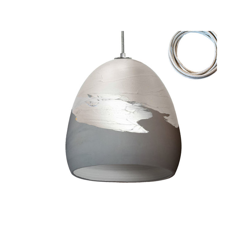 Architect 1 - Light Pendant, No Bulb Included, Not UL Listed for Dry Locations, Gray & Nickel Ombre