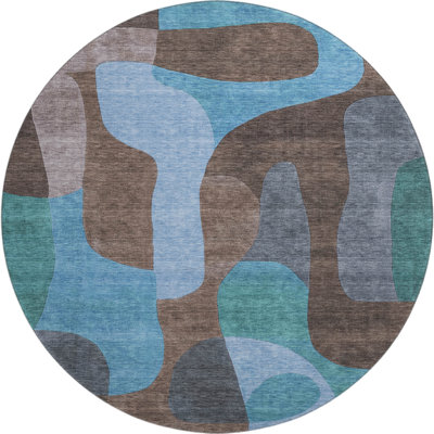 Premium Machine Washable Chelston AMF1867 Abstract Rug