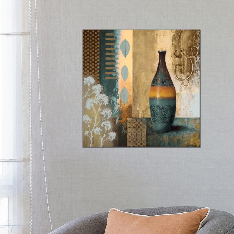 Earthly Pottery I 1 Piece Wrapped Canvas Wall Art, 66.04cm H x 66.04cm W