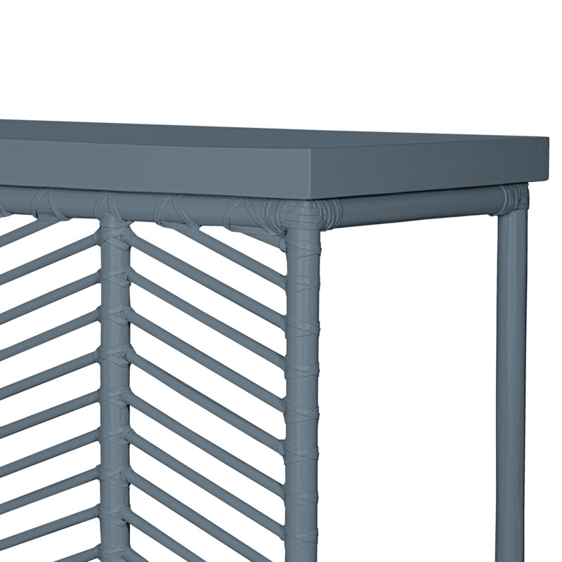 Liam Console Table, Regatta Blue