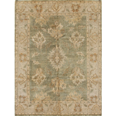 Hand Woven Wool Floral Area Rug