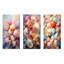 Ensemble de 3 décorations murales multicolores en coquillage-103228546