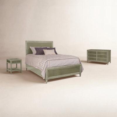 Monterey Wicker / Rattan Piece Bedroom Set