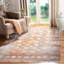 Tapis oriental gris / orange Alena Lake-19830818