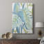 Turquoise feuilles tropicales I - galerie Cavas sur mesure-1421821248